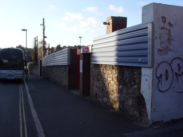 Rear of the St James Road End